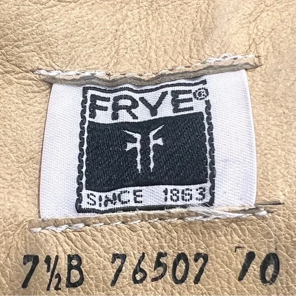 Frye Brown Tall Boots with Studded Strap - Picture 13 of 13